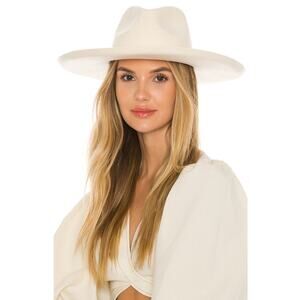 NWT Lack of Color Melodic Fedora in Ivory Size Small Australian Wool